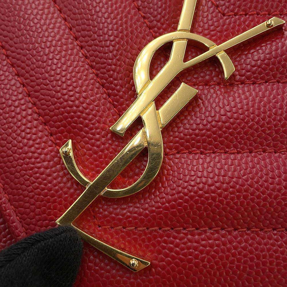 Saint Laurent Paris Chain Wallet Monogram Leather YSL - Picture 12 of 12